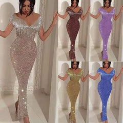 💝Sukienka imprezowa z frędzlami i cekinami