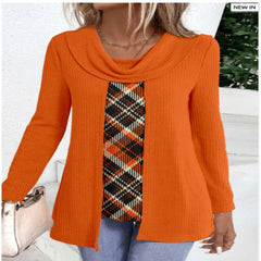 Jesienna nowa, modna, dwuczęściowa koszulka z nadrukiem z nadrukiem