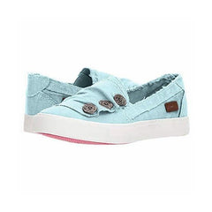 Damskie wygodne tenisówki na guziki