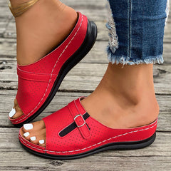 Damskie sandały ortopedyczne Comfort z miękką podeszwą