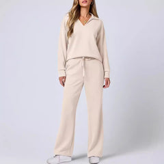 Damskie dwuczęściowe zestawy Stroje Casualowe zestawy dresowe z długim rękawem