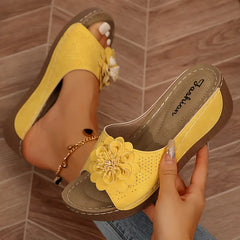 🔥 Last Day Promocja 50% zniżki - Sandały wśród kwiatów kwiatowych kobiet