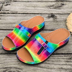 Damskie sandały ortopedyczne Comfort z miękką podeszwą