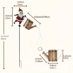 🔥🔥Świąteczne oświetlenie czajnika słonecznego Oświetlenie dekoracyjne trawnika ogrodowego