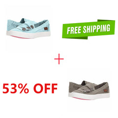 Damskie wygodne tenisówki na guziki