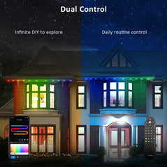 ⏰Last Day Clearance Sale🌈Smart Rainbow LED Permanent Outdoor Light