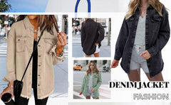 ⏳ SPécial z ograniczonym czasem trwania ⏰vete w rozdartych dżinsach do surowych krawędzi dla kobiet