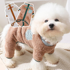 🐶Płaszcz ocieplający dla zwierząt z podwójnymi guzikami🐾