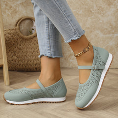 Elegancki oddychający damski poślizg na sandałach ortopedycznych