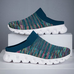 Damskie, letnie, oddychające półkapcie na co dzień