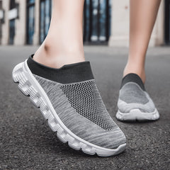 Damskie, letnie, oddychające półkapcie na co dzień