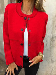 🌸Specjalne oferty wiosenne💐 Damski sweter kardigan zapinany na guziki