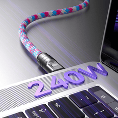 🔥Kabel ładujący od C do C o mocy 240 W i bransoletką do noszenia