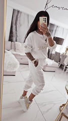 ⏳Limited time offer! ⏰Women's casual set, printed top and loose pants