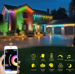⏰Last Day Clearance Sale🌈Smart Rainbow LED Permanent Outdoor Light