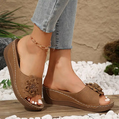 🔥 Last Day Promocja 50% zniżki - Sandały wśród kwiatów kwiatowych kobiet