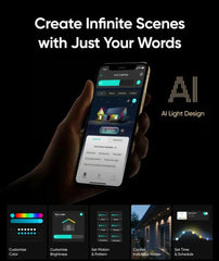 ⏰Last Day Clearance Sale🌈Smart Rainbow LED Permanent Outdoor Light