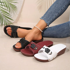 Ortopedyczne eleganckie sandały nitów