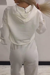 Dwuczęściowy zestaw damskich topów i spodni w modny diamentowy patchwork