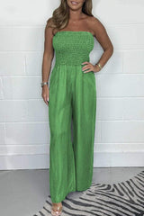 Damski kombinezon ze spranego denimu