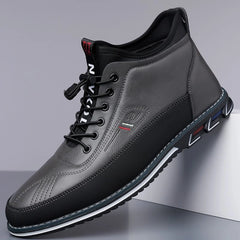 Męskie klasyczne skórzane buty biznesowe na co dzień