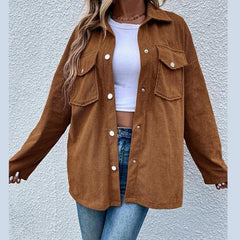 【Darmowa wysyłka 50% zniżki】 Damska marynarka z dzianiny waflowej zapinana na guziki🎀