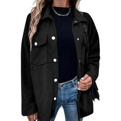 【Darmowa wysyłka 50% zniżki】 Damska marynarka z dzianiny waflowej zapinana na guziki🎀