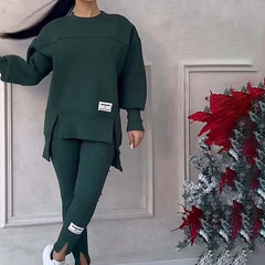 Damski zestaw casualowa bluza i legginsy