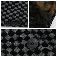 🍂Jesienne promocje🍂Modna ciepła kurtka męska w kratę