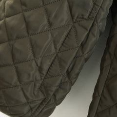 🍂Pikowana kurtka z kapturem, pluszową podszewką i zamkiem błyskawicznym