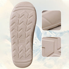 Ciepłe, wodoodporne buty śniegowe z grubą podeszwą