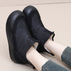 Ciepłe, wodoodporne buty śniegowe z grubą podeszwą