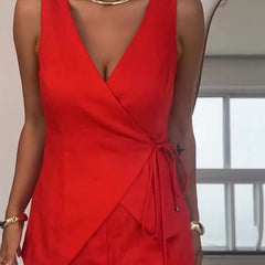 Kobiety w stylu opakowań bez rękawów