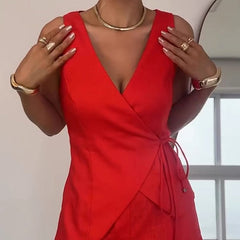 Kobiety w stylu opakowań bez rękawów