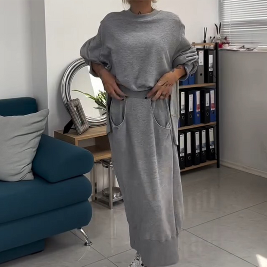 2-częściowy zestaw i spódnica damska