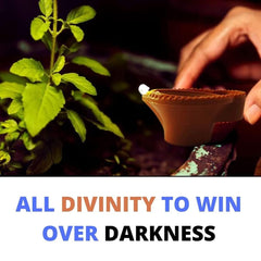 Akhand Jyot Diya (opakowanie 6 sztuk)