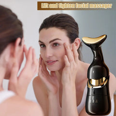 🔥 Świąteczna wyprzedaż 50% ZNIŻKI! Urządzenie do masażu twarzy o potrójnym działaniu, liftingująco-ujędrniającego