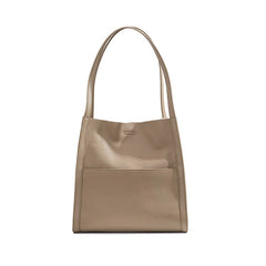 🔥Prosta torba na ramię z prawdziwej skóry w jednolitym kolorze🔥