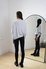 ✨OSTATNI DZIEŃ 49% ZNIŻKI✨Asymetryczny, drapowany sweter