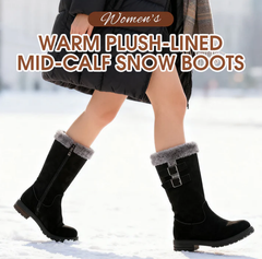 Damskie, antypoślizgowe, puszyste buty w jednolitym kolorze