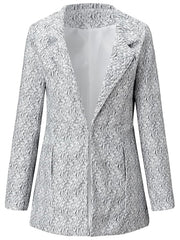 🍂 Autumn gorąca wyprzedaż 49% zniżki 🎉 solidne kieszonkowe kieszonki z długim rękawem otwartym przednim płaszczem przedniego