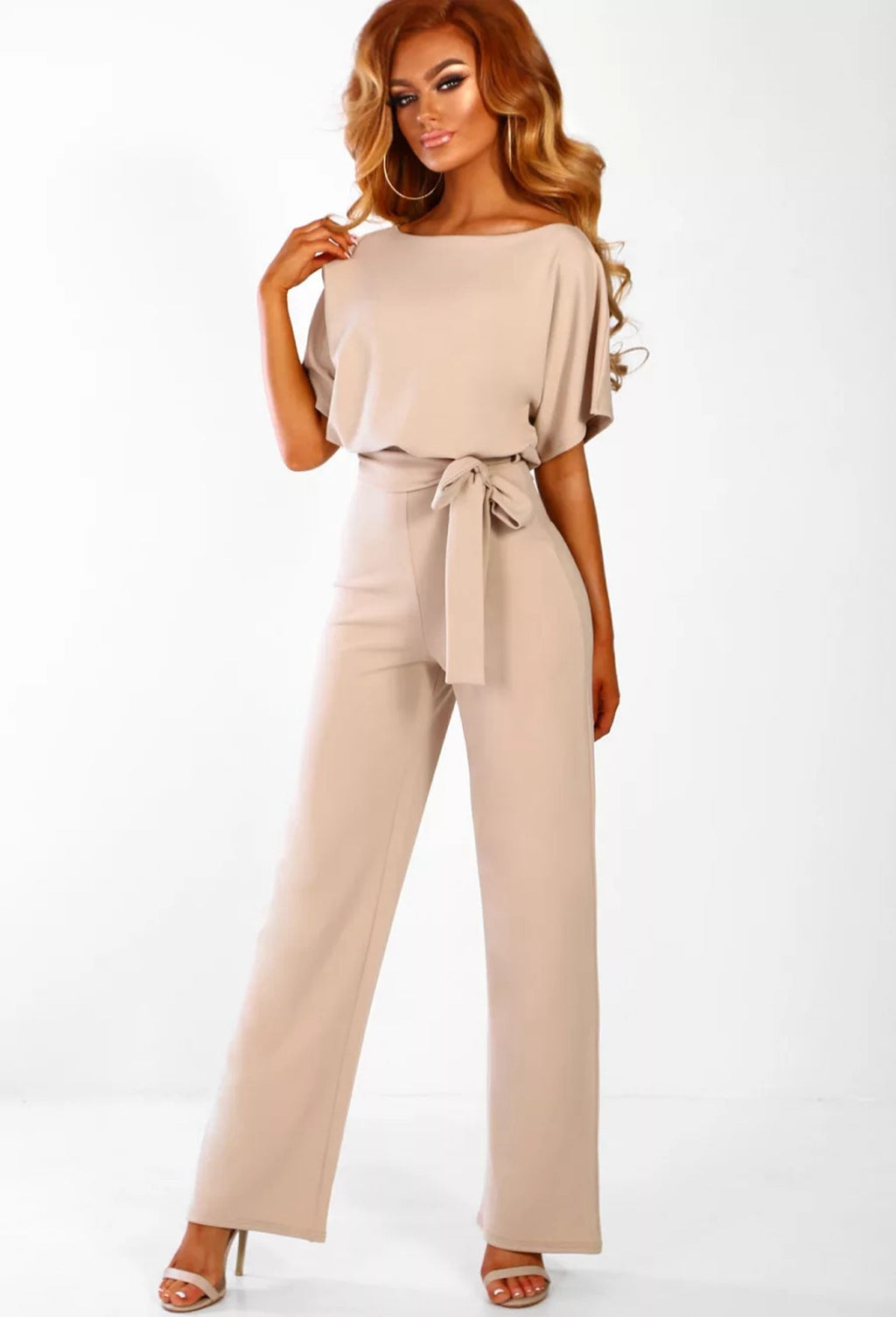 🌸【S-3XL】Elegancki kombinezon ze sznurowadłami