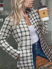 🍂 Autumn gorąca wyprzedaż 49% zniżki 🎉 solidne kieszonkowe kieszonki z długim rękawem otwartym przednim płaszczem przedniego