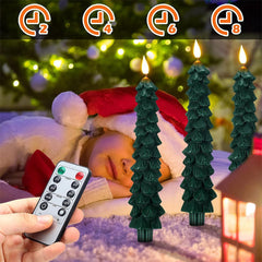 Choinka ze świeczkami LED