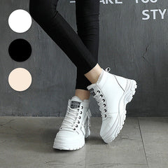 🍂Nowe modele na jesień i zimę - 50% zniżki❄️Wodoodporne, ciepłe botki ze sznurowadłami