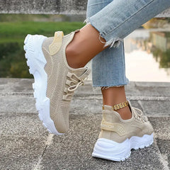 🔥 Promocja dnia 50% zniżki - Wygodne, oddychające, miękkie trampki ortopedyczne kobiet