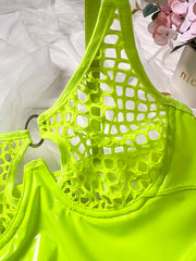 Teddy z wydrążonym o-ringiem ze skóry PU