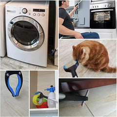 2025 Nowo ulepszony składany chwytak z obrotowym klipsem o 360°