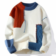 Modny sweter z dzianiny dla mężczyzn