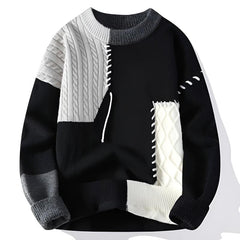 Modny sweter z dzianiny dla mężczyzn